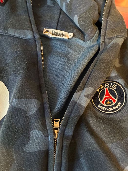 PSG bape hoodie