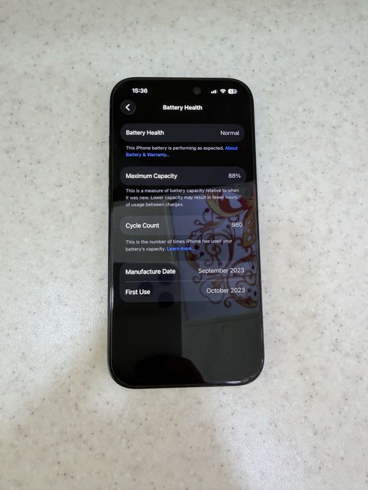 Iphone 15 pro.