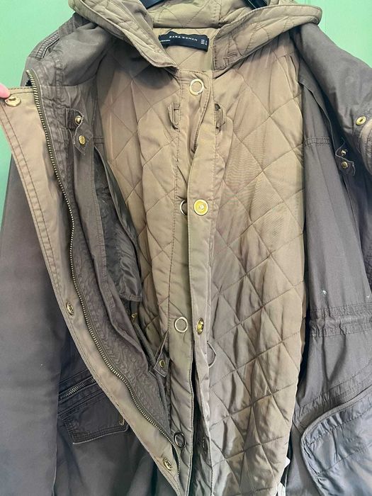 Geaca 2 in 1, model parka, calduroasa, Zara