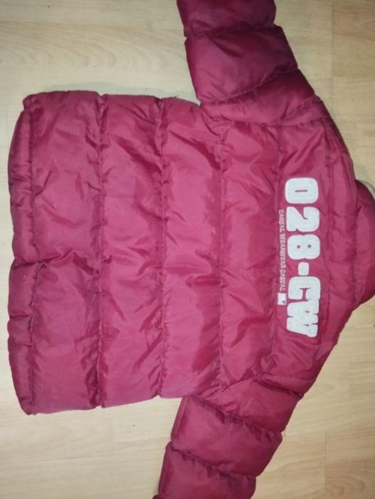 Geacă cu puf  f groasă pt copii + bluze+ ghete,toate 100 lei