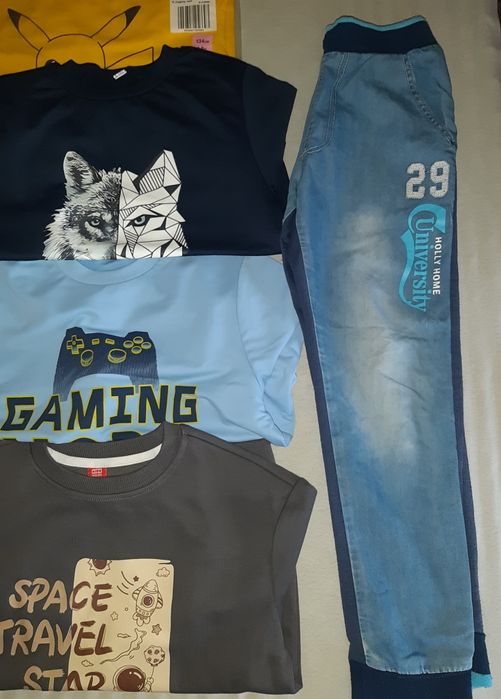 Lot mare băiat mărimea 134 noi