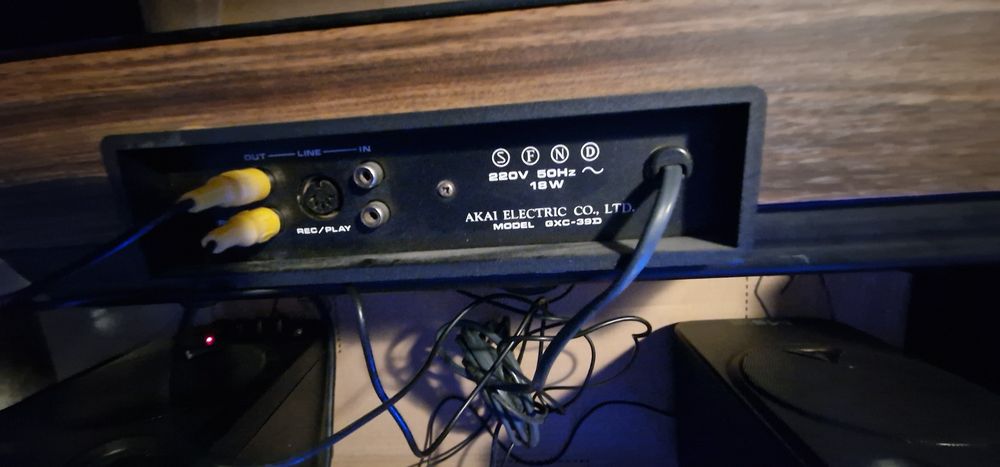 Casetofon/deck de casete stereo, AKAI, GXC-39D