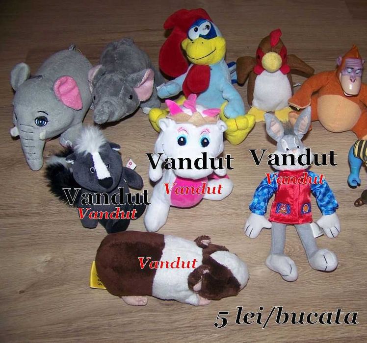 Jucarii plus mici si mari