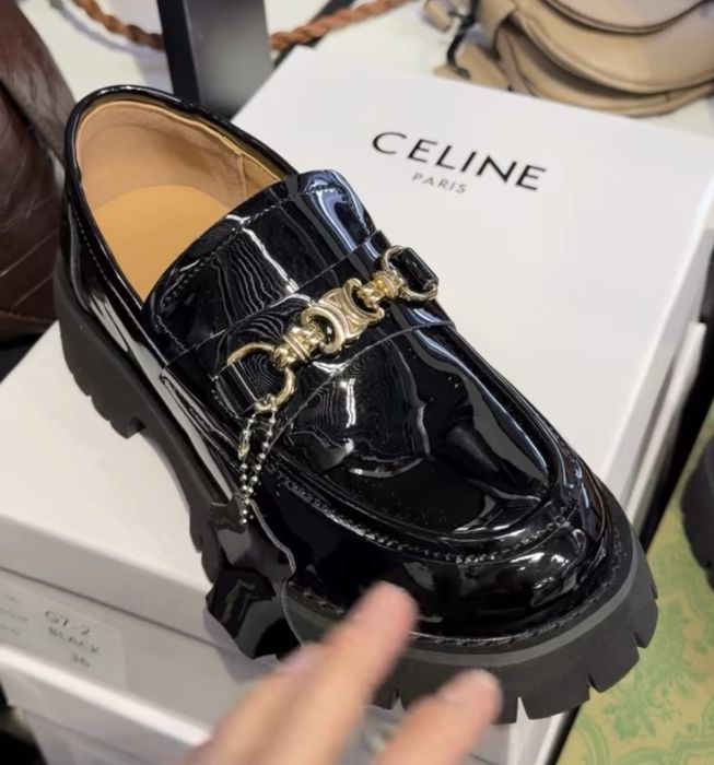 Лоферы натур ,кожа