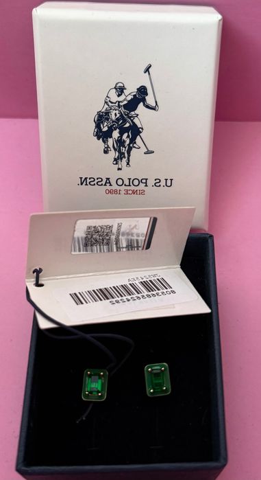 U.S. Polo Assn. – Зелени обеци