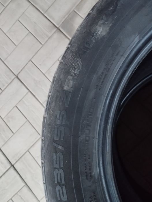 Летние шины б/у 235/55/17