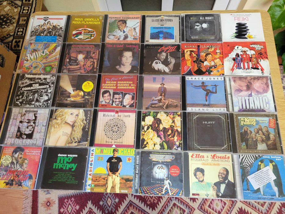 cd-uri audio originale 1, pret pe bucata