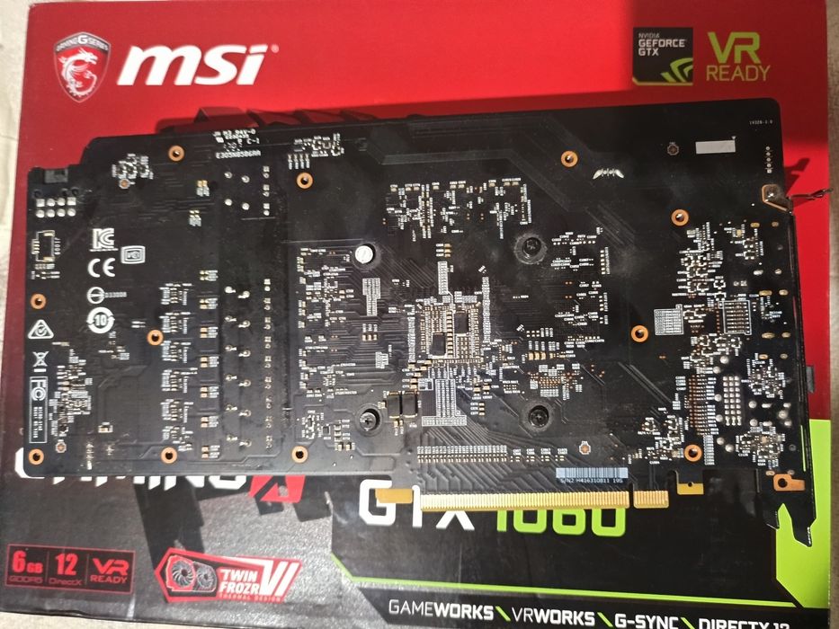 GTX 1060 6gb msi