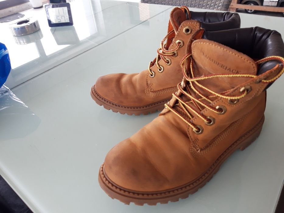 Дамски високи кожени обувки 38