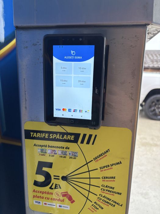 Utilaje complete Spalatorie Auto Self 5 boxe 28.000 euro