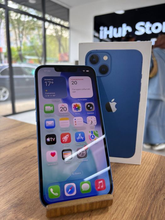 Айфон13•256гб/84%көк