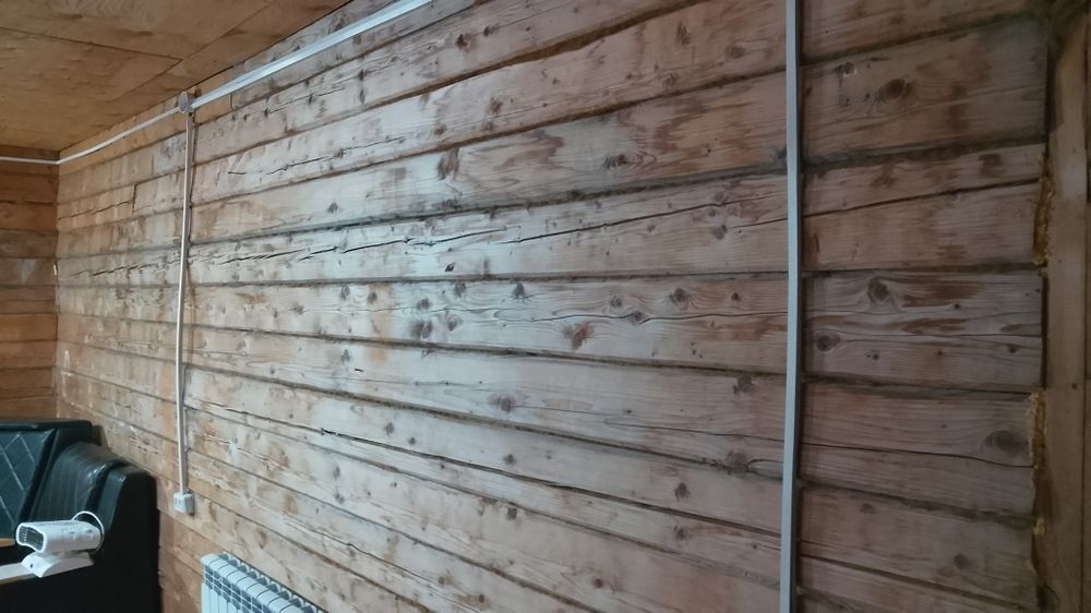 Деревянный домик из бруса