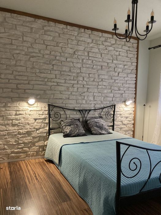 Apartament 2 camere, mobilat, etaj 1, balcon