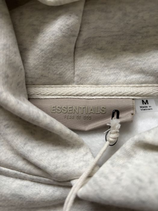 Essentials Hoodie Light Oat Meal