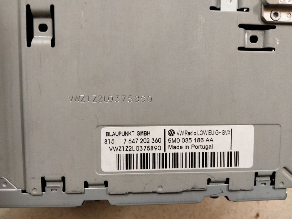 Radio CD player Volkswagen RCD310