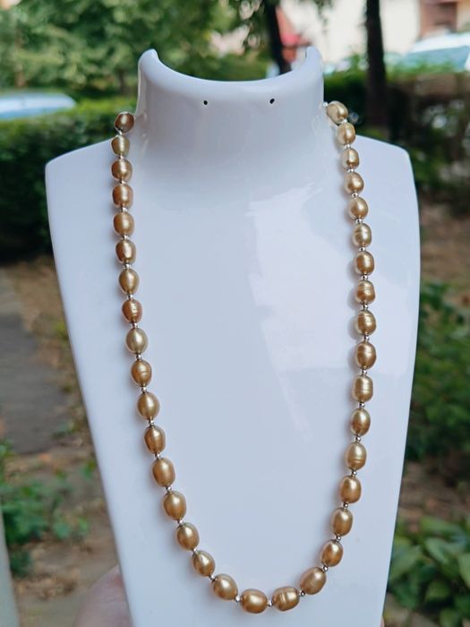 Perle de cultura cu elemente si inchizatoare argint 925, copii