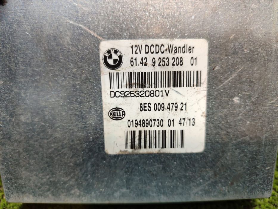MODUL CONVERTOR DE TENSIUNE BMW E93 320D 2013 2.0 DIESEL COD OEM 9253208 / 9253208-01 / 8ES00947921 / DECAPOTABILĂ (CABRIOLET) 2005-2013