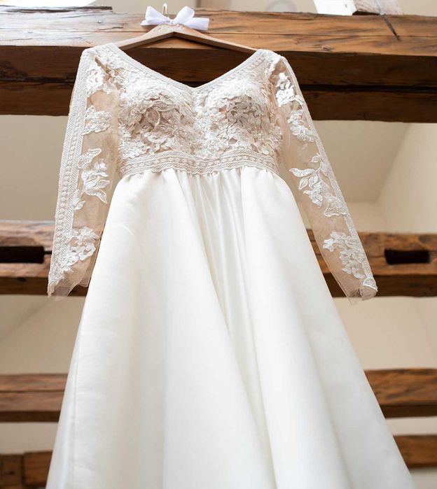 Rochie de mireasă (mărime S/36-38) - stil boem