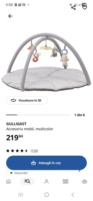 Centru de activitate bebelus