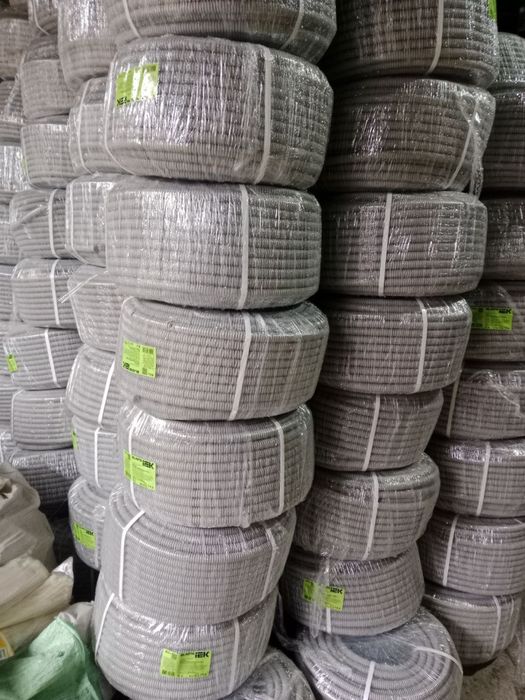 Гофротрубы IEK от диллера.