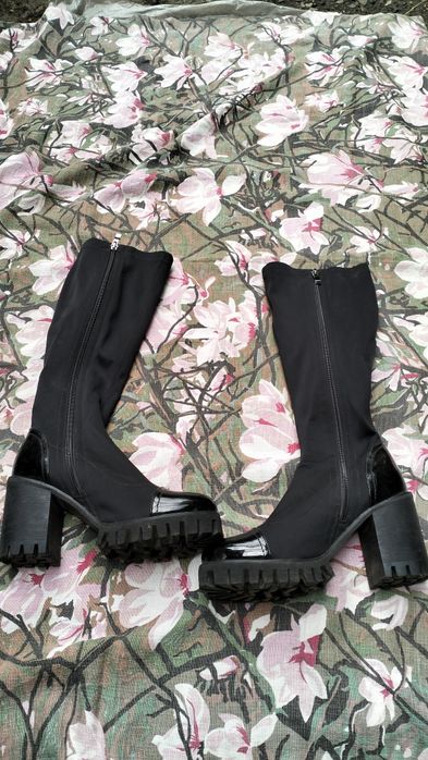 Сапоги на тракторной подошве