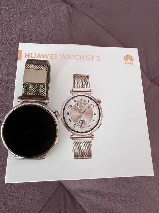 HUAWEI watch gt 5 златист