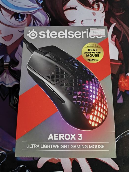 Мышка SteelSeries Aerox3