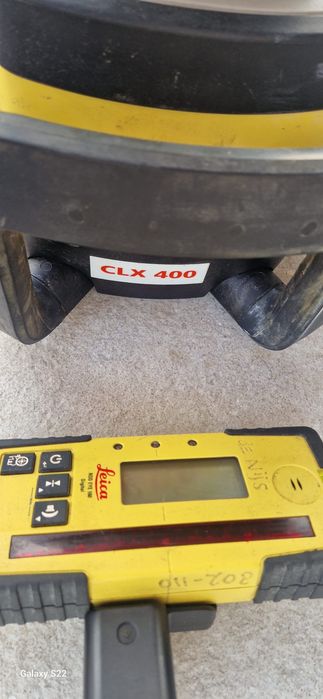 Leica nivela laser rotativa cu dubla pantă