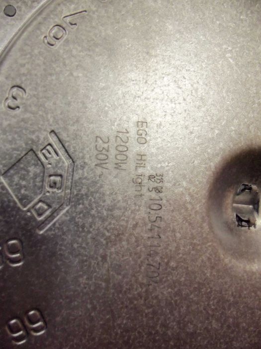 Плоча за керамичен плот- Ø165, 1200W/230v цената е за 1 бр плоча