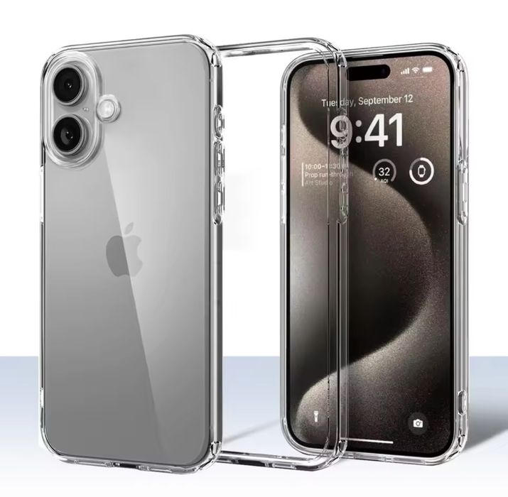 Husa silicon transparenta pt iPhone 16 / 16 Plus / 16 Pro / 16 Pro Max