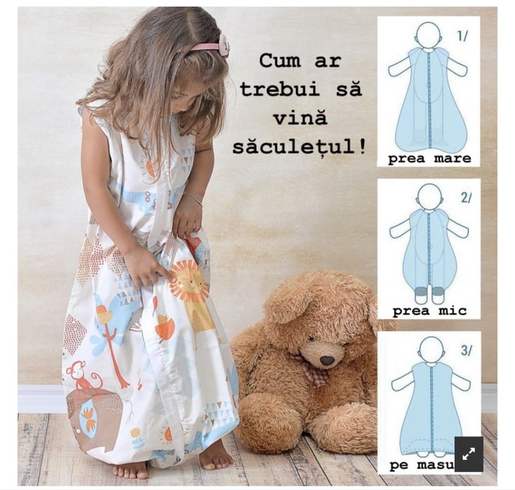 Produs nou! Sac de dormit Angelbaby 1-2 ani