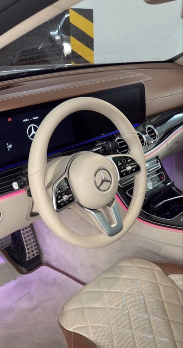 Volan Alb/Bej/Crem Mercedes Benz C/E/S/G-Class Etc Full option