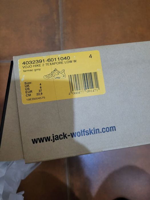 Дамски обувки Jack Wolfskin 37 номер