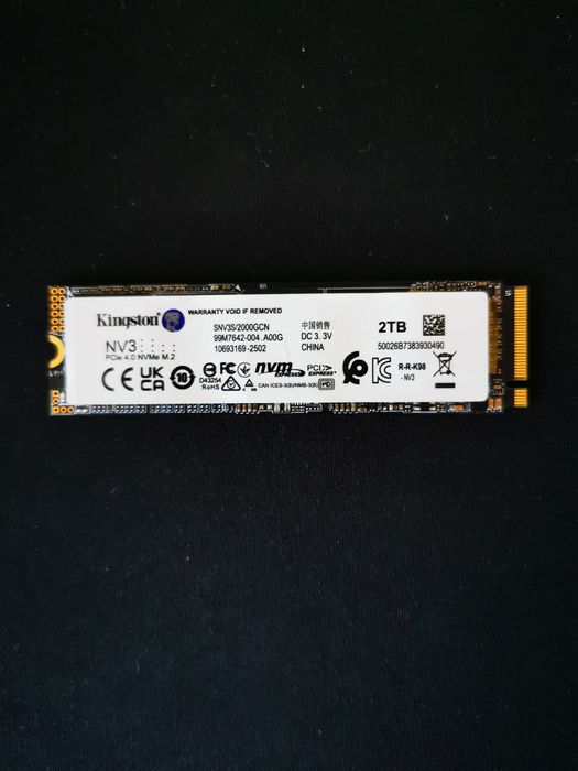 Ssd nvme Kingston 1tb , 2tb