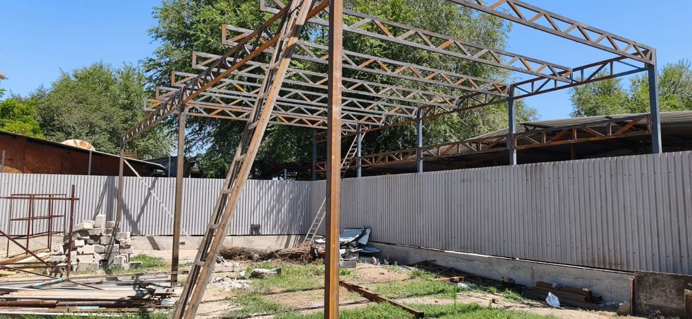 Фермы для навеса 4000 тг метр