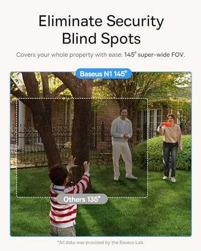 Нова Baseus N1 Безжична Външна Камера IP67 210 Дни Батерия Охрана дом