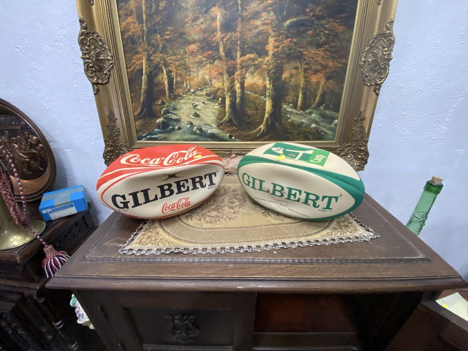 Ретро топка за ръгби  никога не е използвана колекционерска стойност