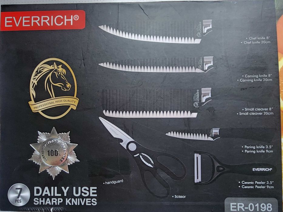 Новый набор ножей Everrich