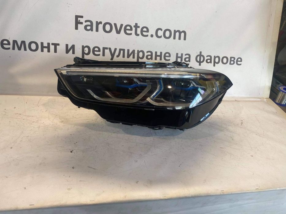 Ляв фар bmw 8 G14 G15 lqv far бмв 8 фар фарове