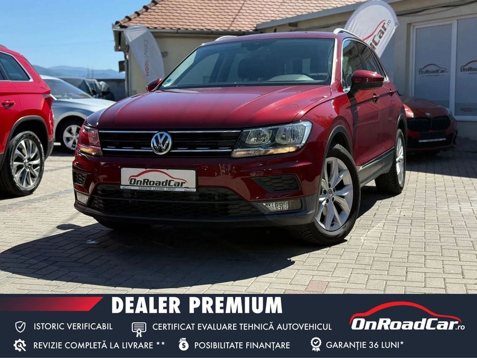 Volkswagen Tiguan Cârlig•ACC•LaneAssist•AutoHold•Android/AppleCarP•Garantie • Finantare