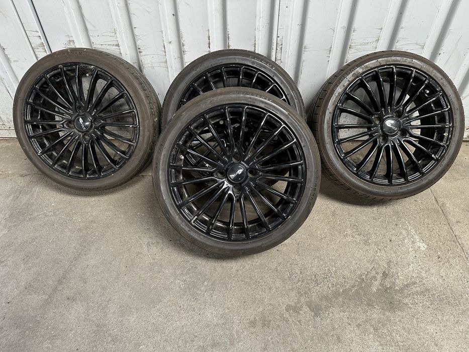 Jante Brock B24 17” 4x108 + anvelope 205/45 R17