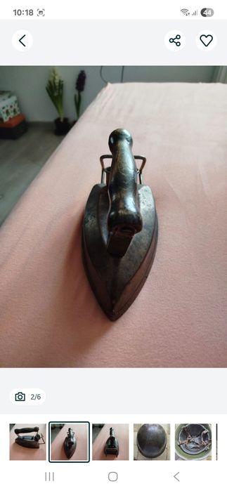 Obiecte vintige,casca,fier de calcat,scrumiera