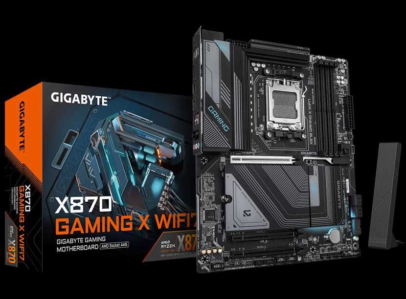 Gigabyte X870 Gaming X WIFI7 AM5 DDR5 X870 Ryzen 7 8 9