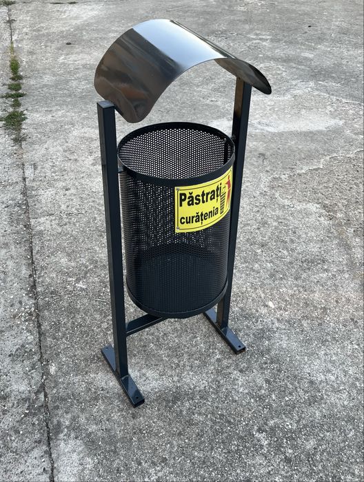 Cos de gunoi stradal/metal sau lemn