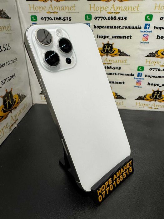 Hope Amanet P3 Iphone 16 pro max / 256 gb / 95% baterie