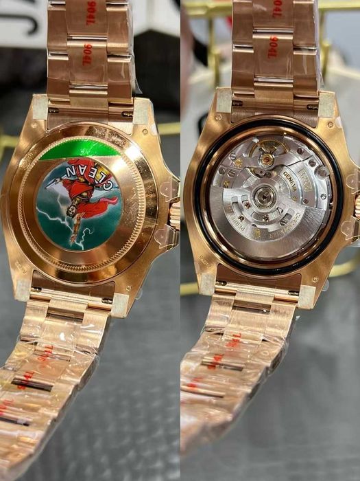 rolex gtm-master II розово злато