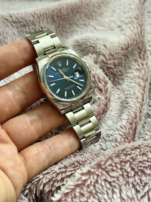 Rolex Datejust 36mm Blue Dial Otel 126200 An 2022 Automat