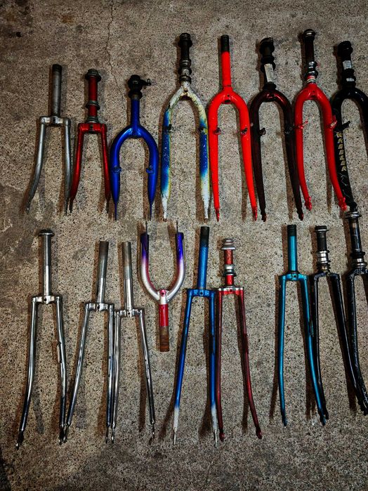 Furca mtb si city bike, cuvetarii si dopuri furci
