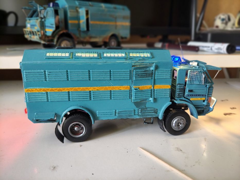 Macheta camion DAC Jandarmeria Romana