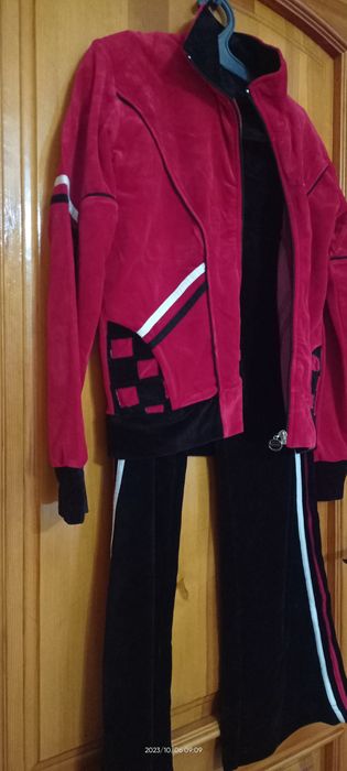 Велюровый костюм, новый, размер L или 46-48
